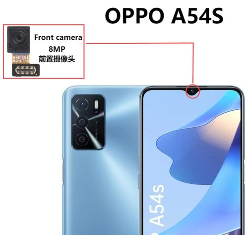 CAMERA ANTERIORE 8MP PER OPPO A54S (CPH2273) ORIGINALE