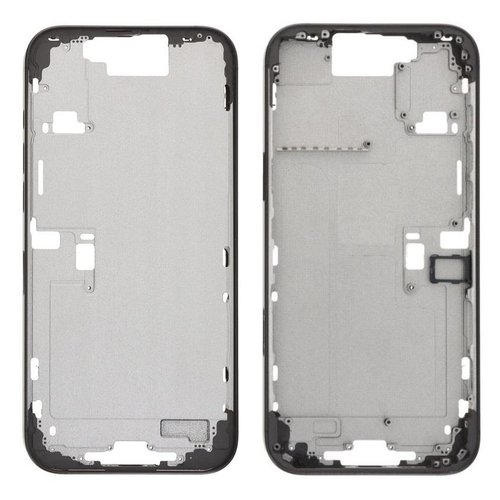 COVER CENTRALE A PER APPLE IPHONE 16 PRO MAX 6.9 NERO MATERIALE ORIGINALE