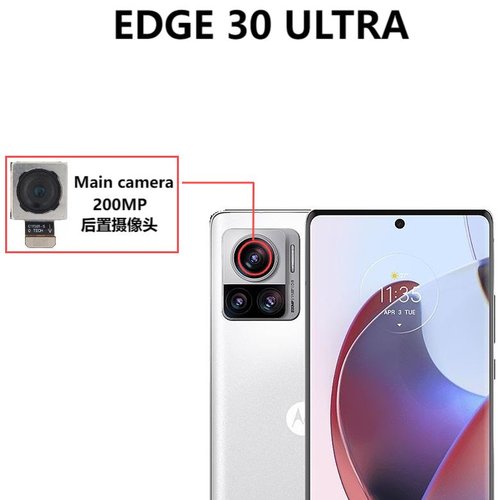 CAMERA POSTERIORE 200MP PER MOTOROLA MOTO EDGE 30 ULTRA (XT2201) ORIGINALE