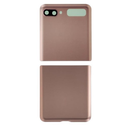 SET 2 PEZZI COVER POSTERIORE PER SAMSUNG GALAXY Z FLIP 5G F707B BRONZO