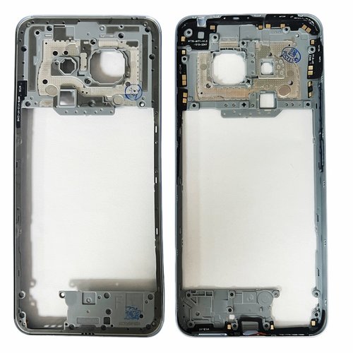 COVER CENTRALE B PER REALME 12 4G (RMX3871) BLU ORIGINALE