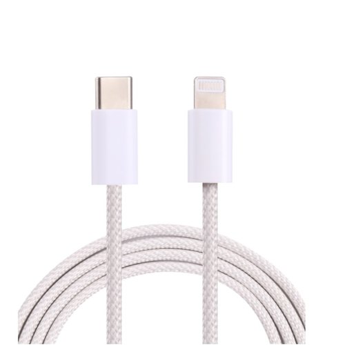 CAVO DATI DA 60W TYPE-C A LIGHTNING RICARICA LUNGHEZZA 1M (GRIGIO)
