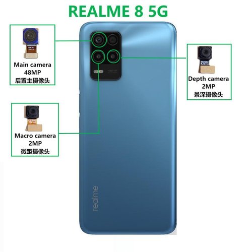 CAMERA MACRO 2MP PER REALME 8 5G (RMX3241) ORIGINALE