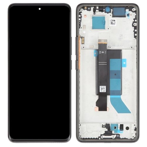 TOUCHSCREEN + DISPLAY AMOLED DISPLAY COMPLETO + FRAME PER XIAOMI REDMI NOTE 14 PRO 5G (24090RA29G) NERO ORIGINALE (SERVICE PACK)