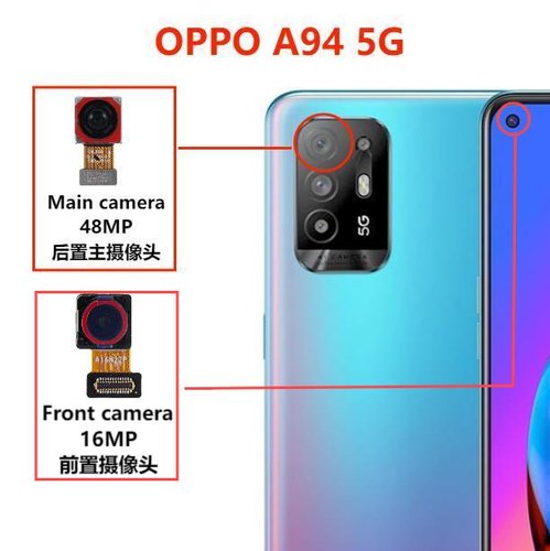 CAMERA ANTERIORE 16MP PER OPPO A94 5G (CPH2211) ORIGINALE
