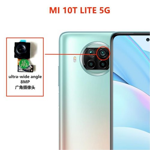 ANGOLO AMPIO CAMERA POSTERIORE PICCOLO 8MP PER XIAOMI MI 10T LITE 5G (M2007J17G)
