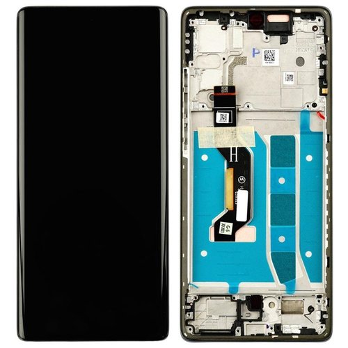 DISPLAY AMOLED + TOUCHSCREEN DISPLAY COMPLETO + FRAME PER MOTOROLA MOTO G85 5G (XT2427-3) NERO ORIGINALE (SERVICE PACK 5D68C24854)