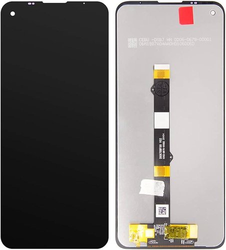 DISPLAY LCD + TOUCHSCREEN DISPLAY COMPLETO SENZA FRAME PER MOTOROLA MOTO G9 POWER XT2091-3 NERO