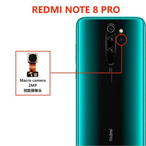 CAMERA MACRO 2MP PER XIAOMI REDMI NOTE 8 PRO