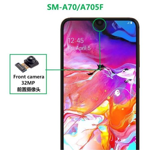 CAMERA ANTERIORE 32MP PER SAMSUNG GALAXY A70 A705F