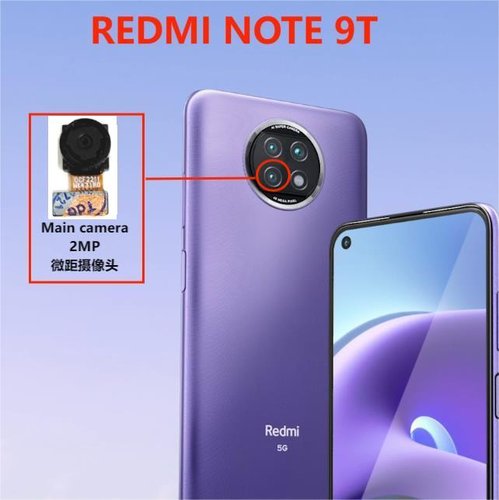 CAMERA MACRO 2MP PER XIAOMI REDMI NOTE 9T