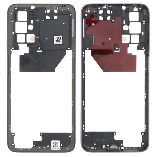 COVER CENTRALE B PER XIAOMI REDMI 10 (21061119AG 21061119DG 21061119AL) / REDMI 10 2022 (21121119SG) GRIGIO (K19S VERSION)