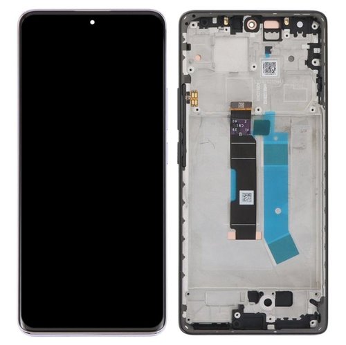 TOUCHSCREEN + DISPLAY AMOLED DISPLAY COMPLETO + FRAME PER XIAOMI REDMI NOTE 14 PRO 4G (24116RACCG) VIOLA ORIGINALE (SERVICE PACK)