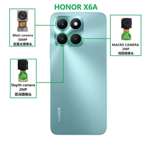 CAMERA MACRO 2MP PER HONOR X6A (WDY-LX1) ORIGINALE