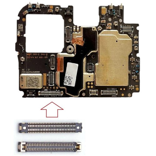 CONNETTORE FPC DELLA PORTA DI RICARICA SULLA SCHEDA PRINCIPALE PER XIAOMI MI 10T 5G (M2007J3SY)