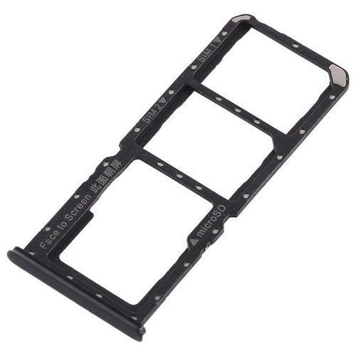 DUAL SIM TRAY PER OPPO A54 5G (CPH2195 OPG02) / A74 5G (CPH2197 CPH2263) NERO