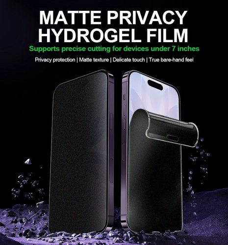 RELIFE GF-3R MATTE FILM PRIVACY DI IDROGEL 50PCS (HD 0.1MM) 7.0 inch UNIVERSALE PER SUNSHINE SS-890C / Y22 ULTRA INTELLIGENT CUTTING MACCHINA