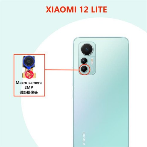 CAMERA MACRO 2MP PER XIAOMI 12 LITE (2203129G) ORIGINALE