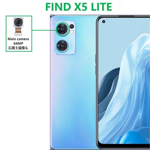 CAMERA POSTERIORE 64MP PER OPPO FIND X5 LITE (CPH2371) ORIGINALE
