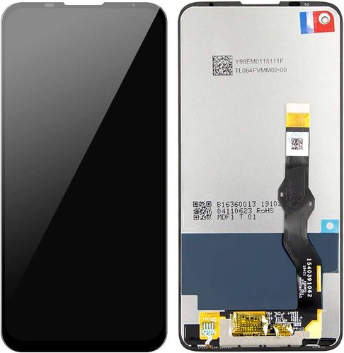 DISPLAY LCD + TOUCHSCREEN DISPLAY COMPLETO SENZA FRAME PER MOTOROLA MOTO G8 POWER XT2041-3 NERO