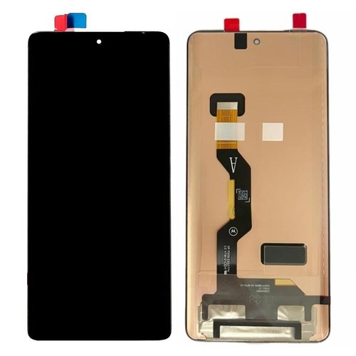 DISPLAY AMOLED + TOUCHSCREEN DISPLAY COMPLETO SENZA FRAME PER MOTOROLA EDGE 60 FUSION (XT2503-4) / EDGE 60 (XT2505-1 XT2505-4) / EDGE 60S NERO ORIGINALE