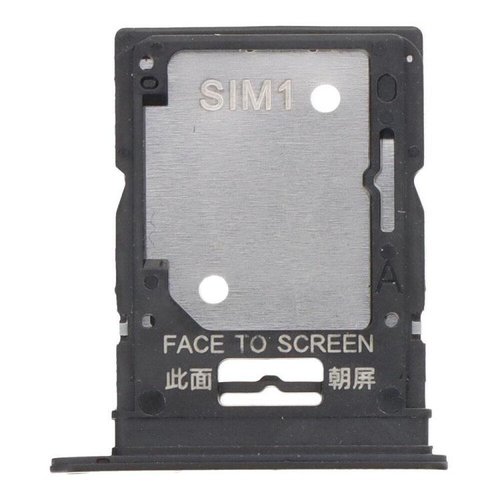 SIM TRAY PER XIAOMI REDMI NOTE 12 PRO 4G (2209116AG 2209116AG) GRIGIO / NERO