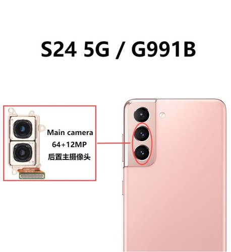 CAMERA POSTERIORE PER SAMSUNG GALAXY S21 5G G991B ORIGINALE