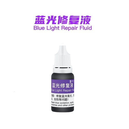 LUBAN FLUIDO RIPARATORE LUCE BLU PER RIPARARE OSSIDAZIONI BLU MACCHIE GRAFFI E ALTRI PROBLEMI