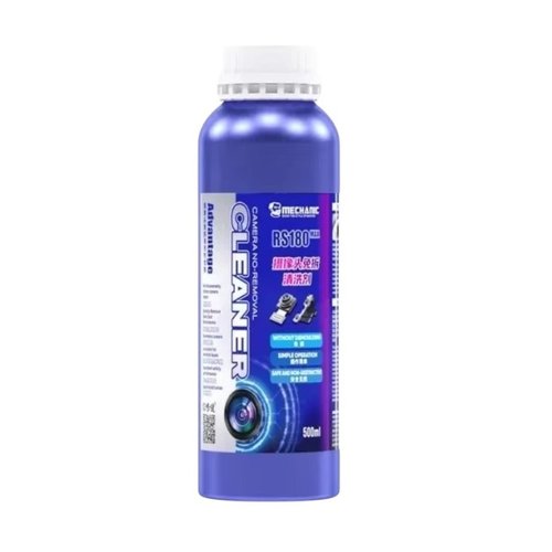 MECHANIC RS180 MAX DETERGENTE PER FOTOCAMERA RIMUOVI RAPIDAMENTE MACCHIE NERE E FILIGRANE 500ML