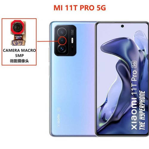 CAMERA MACRO 5MP PER XIAOMI 11T 5G (21081111RG) / 11T PRO 5G (2107113SG 2107113SI) ORIGINALE