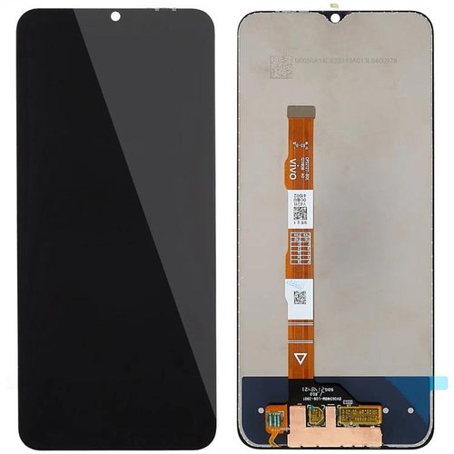 DISPLAY LCD + TOUCHSCREEN DISPLAY COMPLETO SENZA FRAME PER VIVO Y32 (V2158A) / Y16 (V2204 V2214) NERO