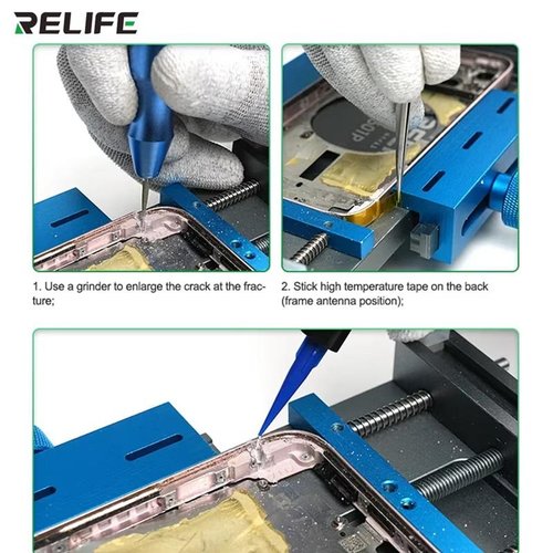 RELIFE RL-035D COLLA UV PER RIPARARE LA CORNICE ROTTA DEL CELLULARE