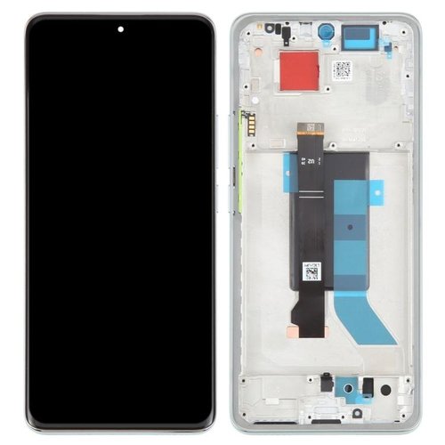 TOUCHSCREEN + DISPLAY AMOLED DISPLAY COMPLETO + FRAME PER XIAOMI REDMI NOTE 14 PRO 5G (24090RA29G) VERDE ORIGINALE (SERVICE PACK)