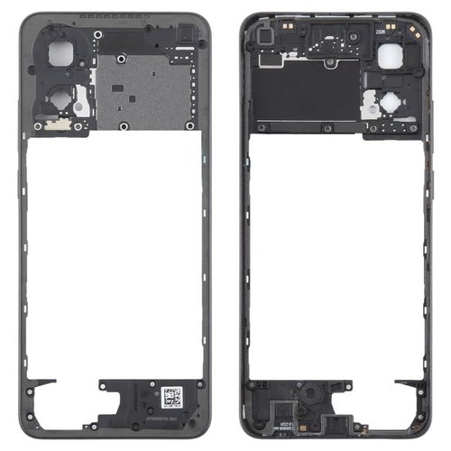 COVER CENTRALE B PER OPPO A78 4G (CPH2565) NERO ORIGINALE