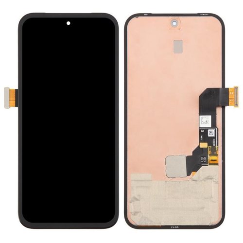 TOUCHSCREEN + DISPLAY OLED DISPLAY COMPLETO PER GOOGLE PIXEL 8A 5G (GKV4X G6GPR G8HHN G576D) NERO ORIGINALE