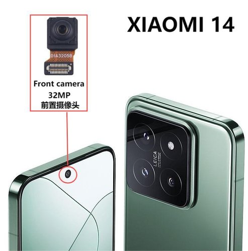 CAMERA ANTERIORE 32MP PER XIAOMI 14 (23127PN0CC 23127PN0CG) ORIGINALE