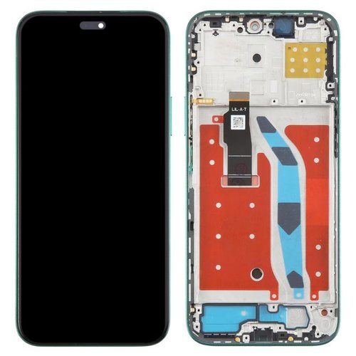 TOUCHSCREEN + DISPLAY OLED DISPLAY COMPLETO + FRAME PER HONOR X8B (LLY-LX1 LLY-LX2 LLY-LX3) VERDE ORIGINALE