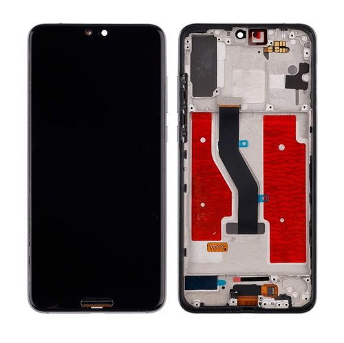 DISPLAY OLED + TOUCHSCREEN DISPLAY COMPLETO + FRAME PER HUAWEI P20 PRO (CLT-L09 CLT-L29) NERO