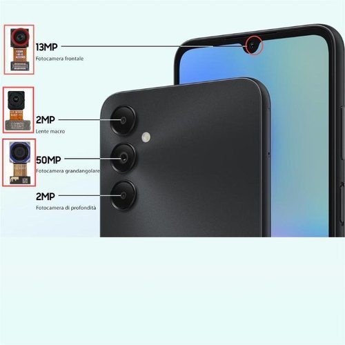 CAMERA MACRO 2MP PER SAMSUNG GALAXY A05s A057F ORIGINALE