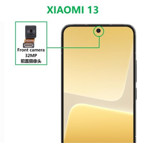 CAMERA ANTERIORE 32MP PER XIAOMI 13 (2211133C 2211133G) / 13 PRO (2210132G 2210132C) ORIGINALE