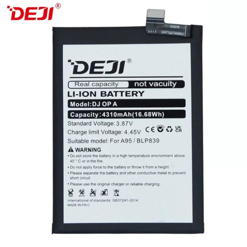 DEJI BATTERIA DJ A94 5G BLP839 PER OPPO A94 5G (CPH2211) / RENO6 Z (CPH2237)