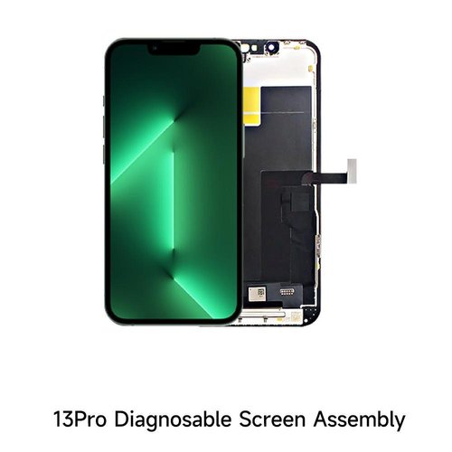 TOUCHSCREEN + DISPLAY LCD DISPLAY COMPLETO PER APPLE IPHONE 13 PRO 6.1 INCELL JCID (DIAGNOSTICABILE NON È NECESSARIO TRAPIANTARE L'IC DELLO SCHERMO ORIGINALE) (RICHIEDE AGGIORNAMENTO ALL'ULTIMA VERSIONE)