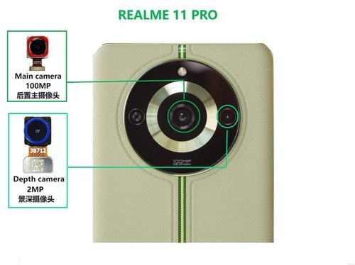 CAMERA POSTERIORE 100MP PER REALME 11 PRO (RMX3771) ORIGINALE