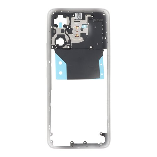 COVER CENTRALE B PER XIAOMI POCO M6 4G (2404APC5FG) ARGENTO ORIGINALE