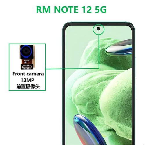 CAMERA ANTERIORE 13MP PER XIAOMI REDMI NOTE 12 5G (22111317I 22111317G) / POCO X5 5G (22111317PG) ORIGINALE