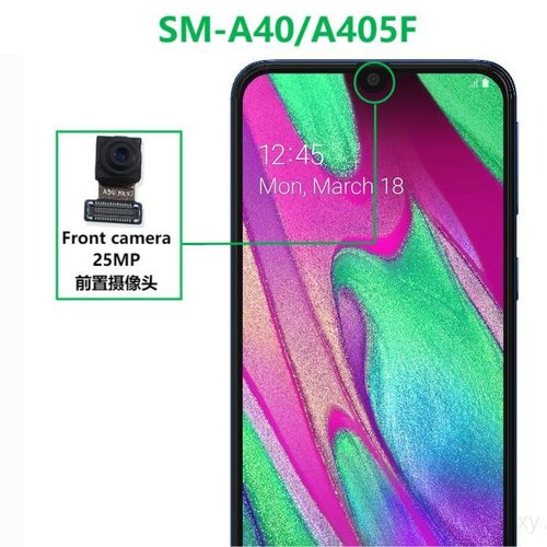 CAMERA ANTERIORE 25MP PER SAMSUNG GALAXY A50 A505F / A40 A405F