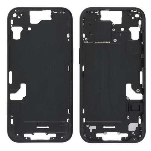 COVER CENTRALE A PER APPLE IPHONE 15 6.1 NERO MATERIALE ORIGINALE