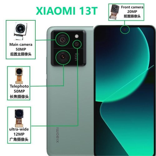 CAMERA ANTERIORE 20MP PER XIAOMI 13T (2306EPN60G) / XIAOMI 13T PRO (23078PND5G) ORIGINALE