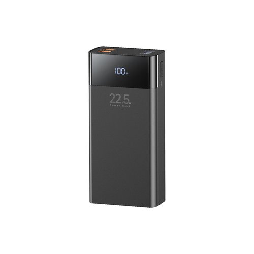 REMAX RPP-672 22.5W BANCA DI POTERE 20000MAH + DISPLAY DIGITALE NERO (SUPPORTATO IPHONE 17 / 17 PRO / 17 PRO MAX / 17 AIR)