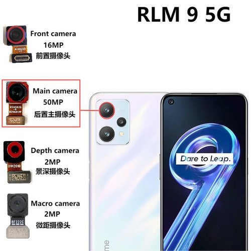 CAMERA POSTERIORE 50MP PER REALME 9 5G (RMX3474) ORIGINALE